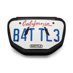 California Plate Football Back Plate - Adult