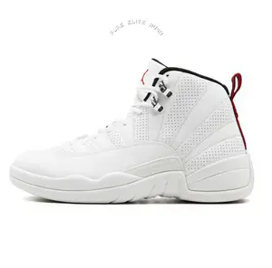 That smooth leather. The perforated toe box. The red accent on the heel. Every detail counts Sneakers