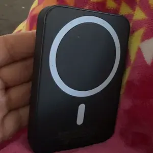 Spring Sale Magnetic Wireless Portable Charger, Foldable 5000mAh Battery Pack with USB-C Cable for iPhone 16/15/14/13/Pro/Mini/ProMax, Fast Charging Source. Easter Gift 2025