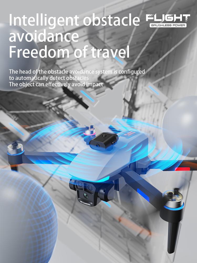 Drone One-click Take Off and Landing,360° Roll,Remote Control with Screen,Intelligent Obstacle Avoidance, Easy to Operate, Rechargeable Battery, Quadcopter Height Maintaining,Drone Beginner Gift, Ideal Gift for Teenagers Christmas & Thanksgiving
