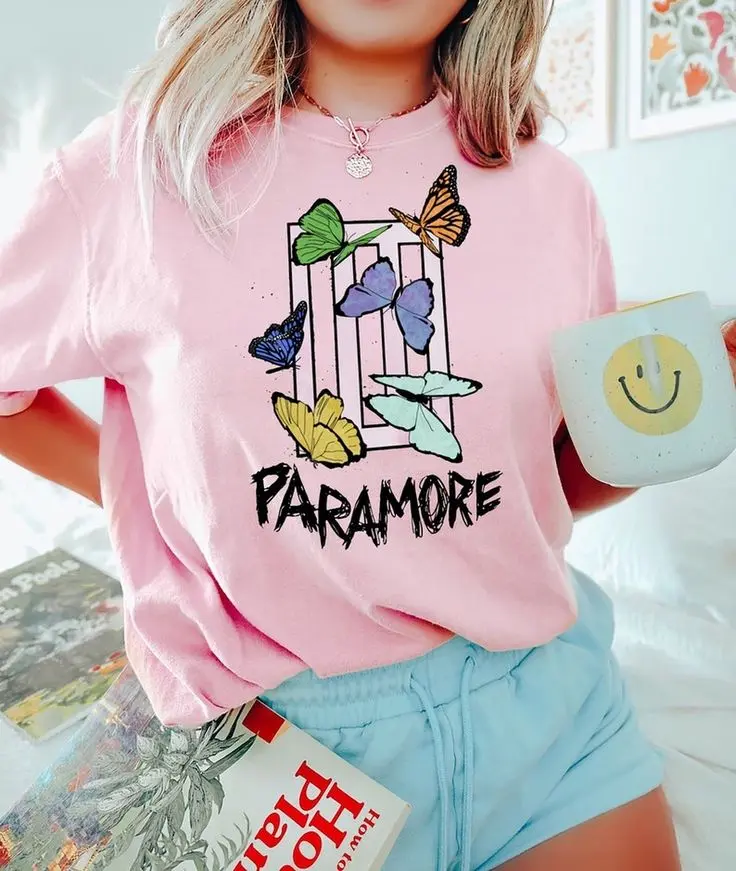 [SALE UP TO 50%] Paramore Band Shirt, Classic Rock Music Graphic Tee