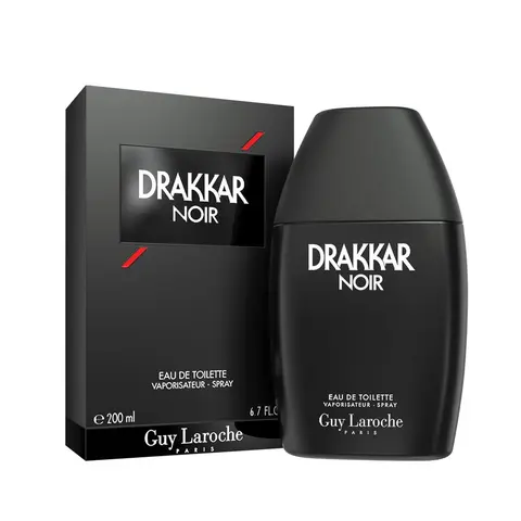 Guy Laroche Drakkar Noir Iconic Designer Fragrance for Men Eau de Toilette Spray
