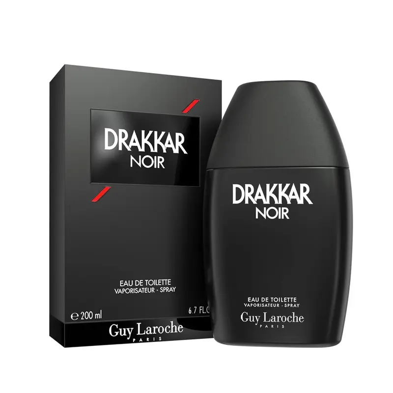 Guy Laroche Drakkar Noir Iconic Designer Fragrance for Men Eau de Toilette Spray