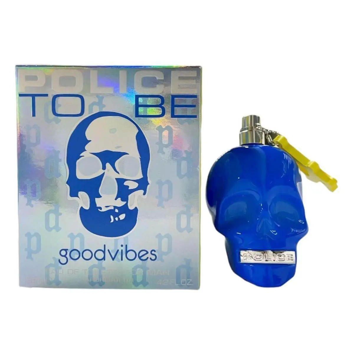 Police To Be Good Vibes Male Cologne, EDT 4.2 fl oz, New In Box, Single Item, Boxed Men's Fragrance, Fragrant Men's Fragrance