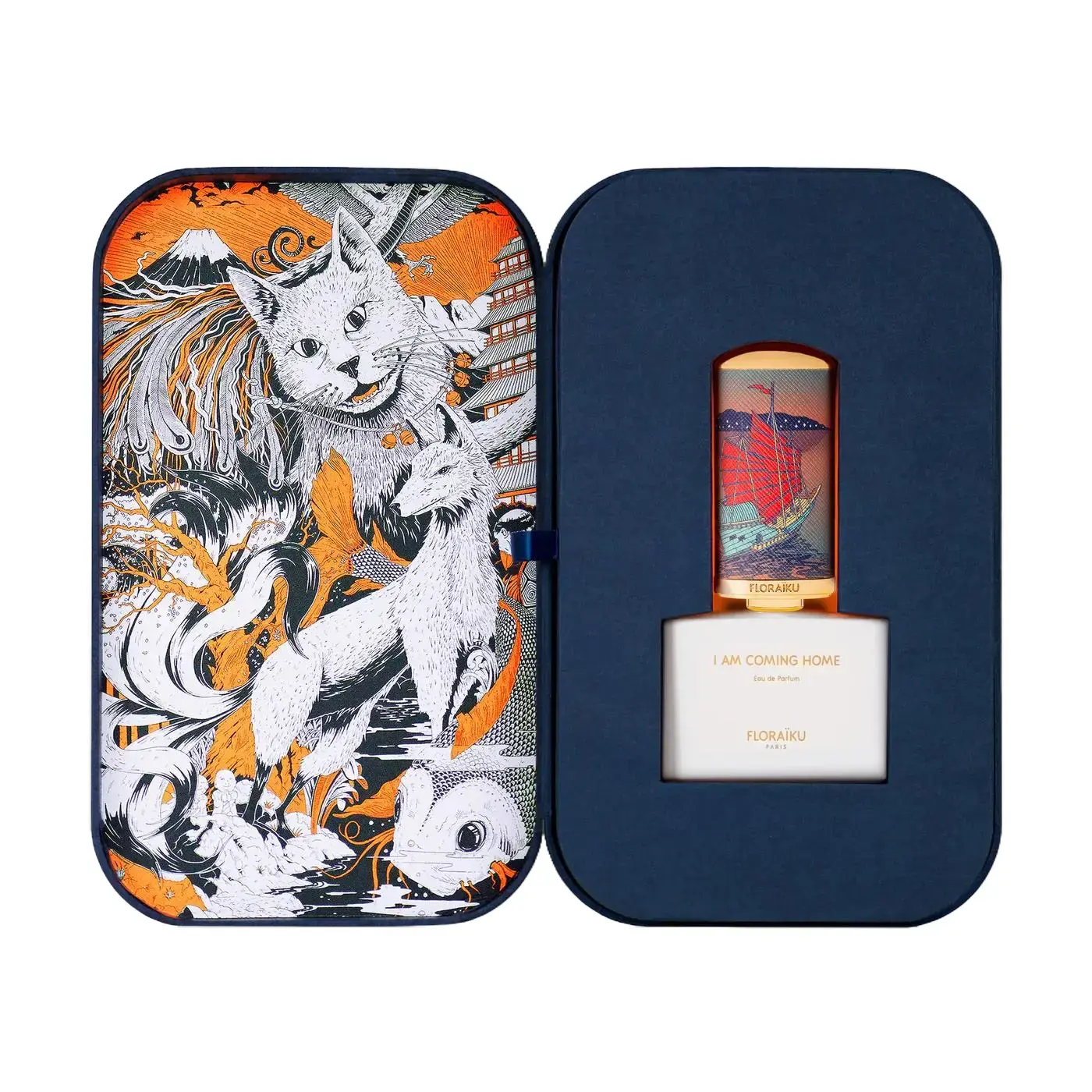 Floraiku I Am Coming Home for Unisex (1.69 Ounce, Eau de Parfum Spray + 0.33 Ounce, Eau de Parfum Travel Spray)