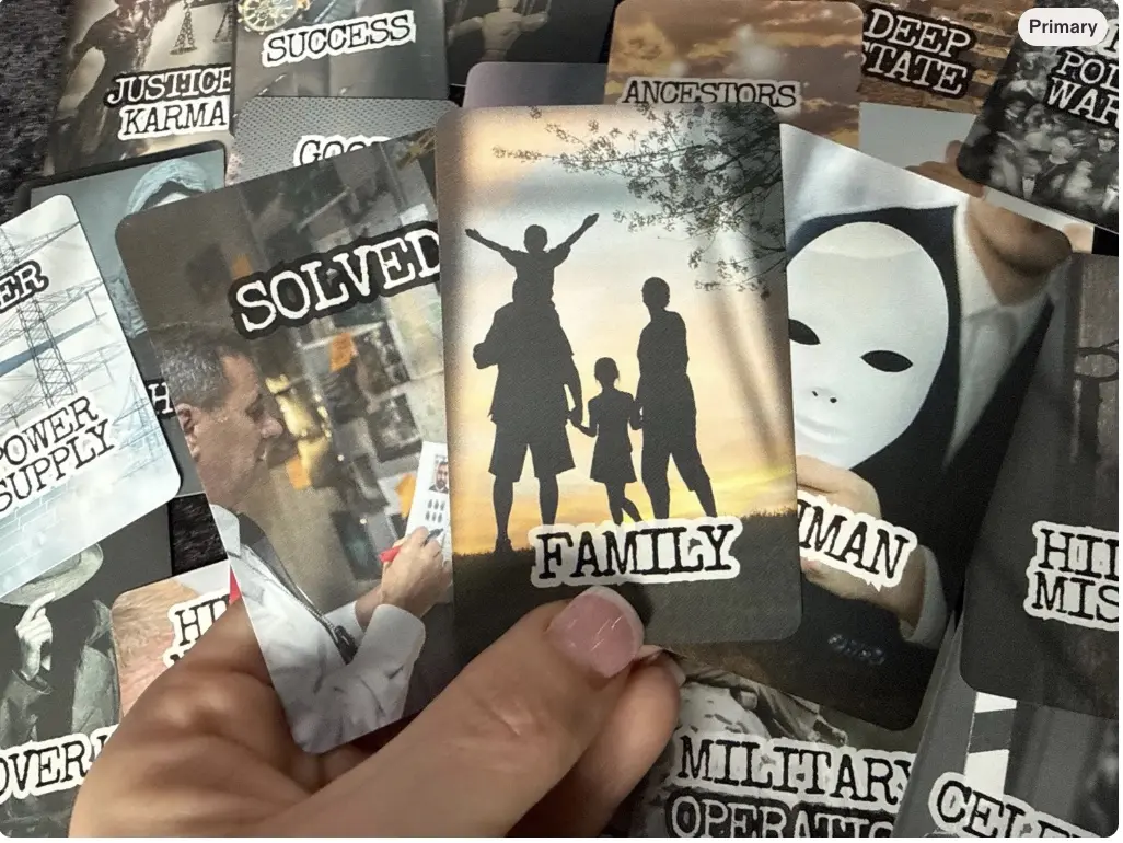 True Crime Oracle Deck *Whispers of the Unsolved* 180 Cards