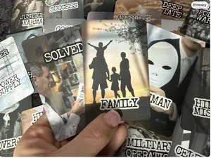True Crime Oracle Deck *Whispers of the Unsolved* 180 Cards