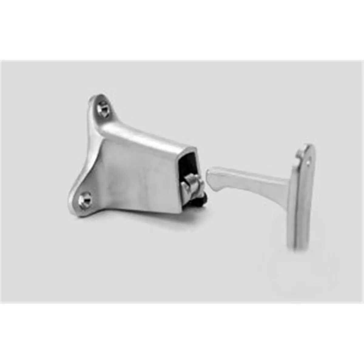 212 MAIN Don-Jo Manufacturing 1514-626 Brushed Chrome Heavy-Duty Door Holder & Stop, Durable Door Hardware for Home Improvement, Building Supplies, Door Support