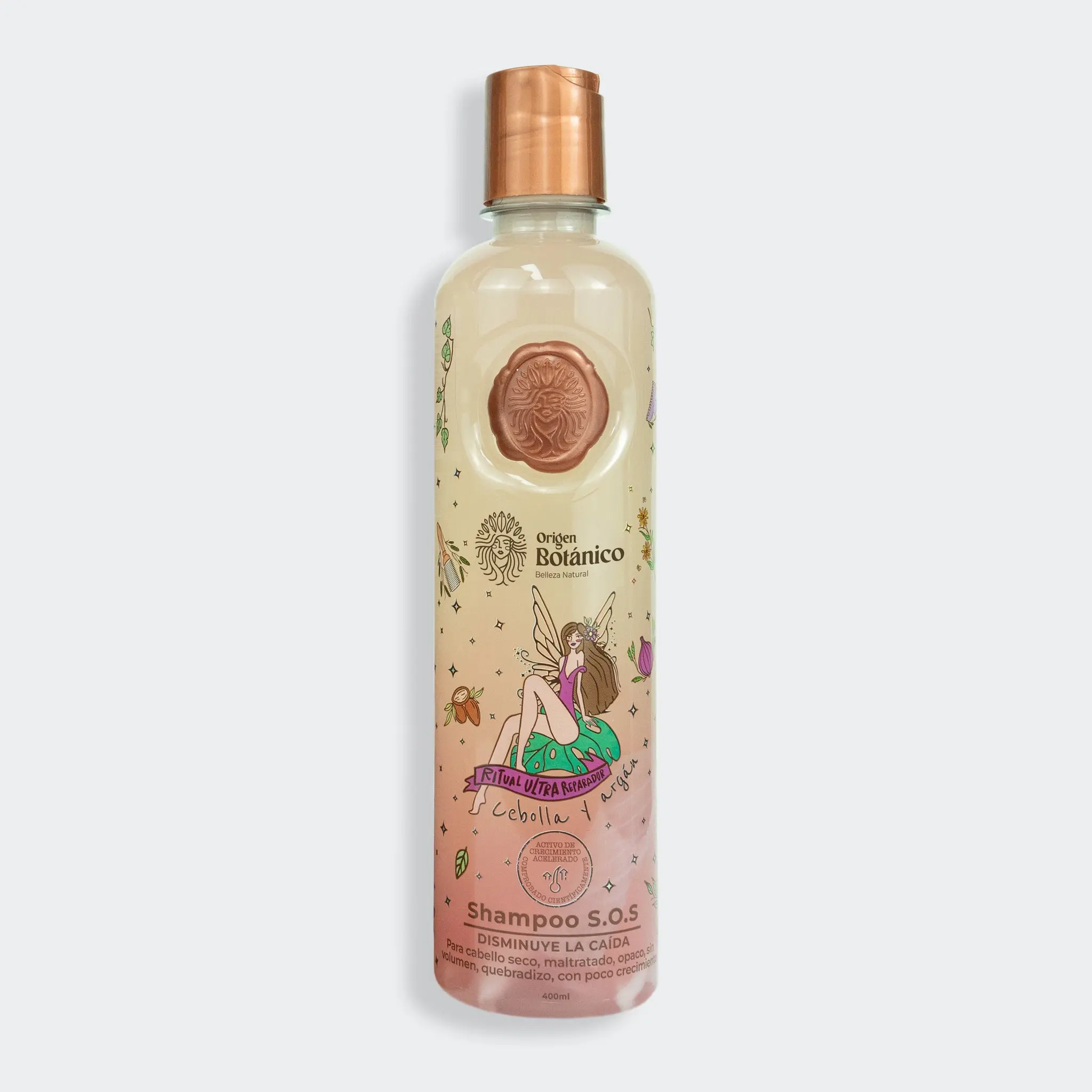 Origen Botanico Onion and Argan Shampoo for dry, sensitive and normal scalp 400ml Origen Botanico Onion and Argan Shampoo for dry, sensitive and normal scalp 400ml