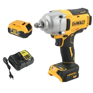 DEWALT DCF9001/2-inch brushless cordless high torque impact wrench kit and DEWAL 20V power tool ultra long battery charger