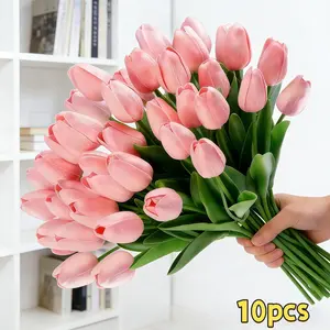 Spring Easter Decorative Artificial Flowers, Wedding Bouquet/basket/easter Vase Arrangement, Indoor Outdoor Table Decoration Wreath