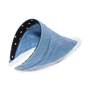 LIGHT DENIM JACKIE CHAMBRAY HANDKERCHIEF HEADBAND