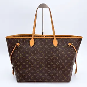 Pre-owned Louis Vuitton Monogram Neo Neverfull GM Pivoine