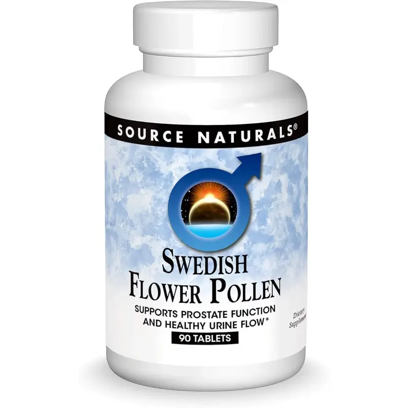 Source Naturals Swedish Flower Pollen Supports Prostate Function and Healthy... Healthcare Supplement Fitness Vitamin