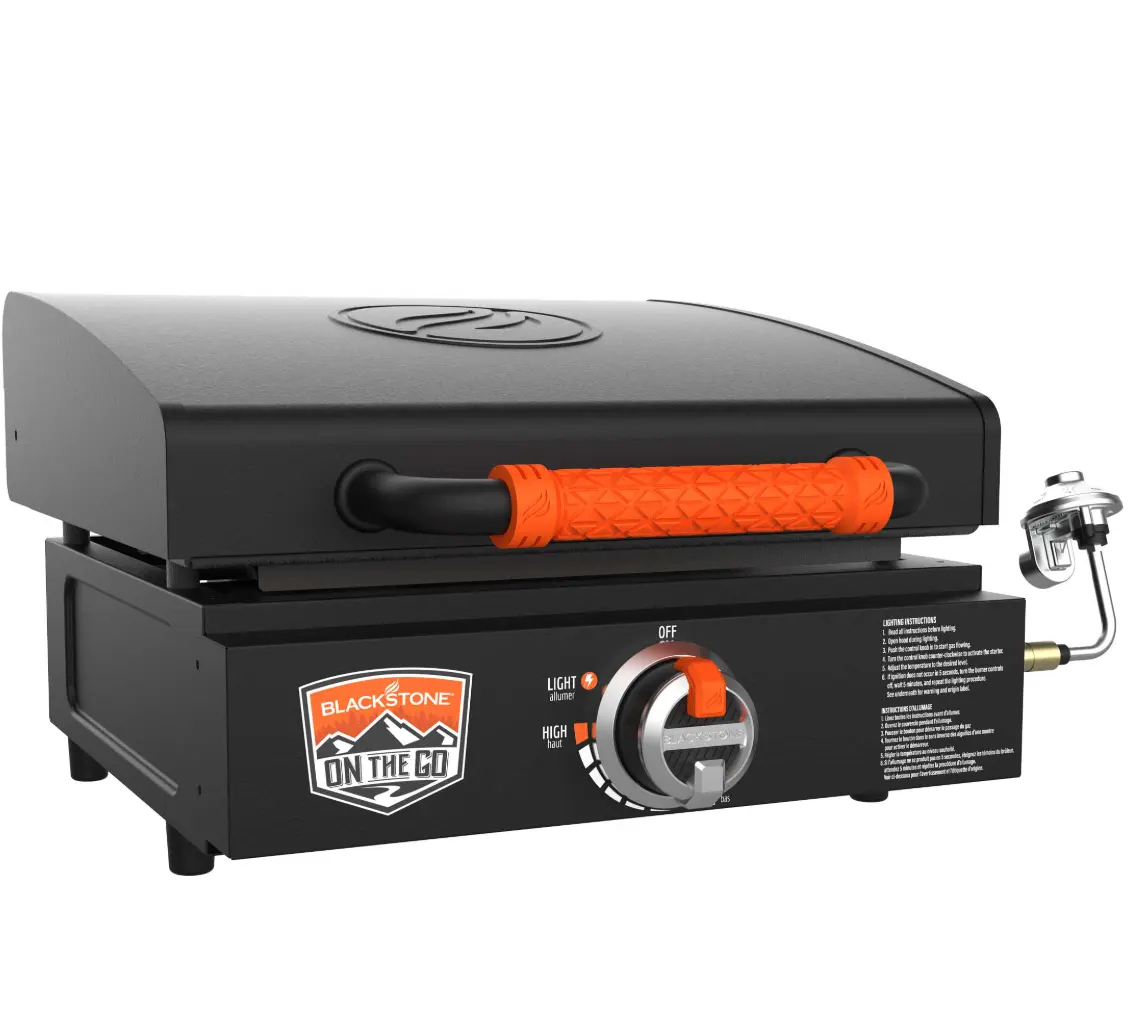 Blackstone On The Go 17" Tabletop Griddle with Hood Blackstone On The Go 17" Tabletop Griddle with Hood