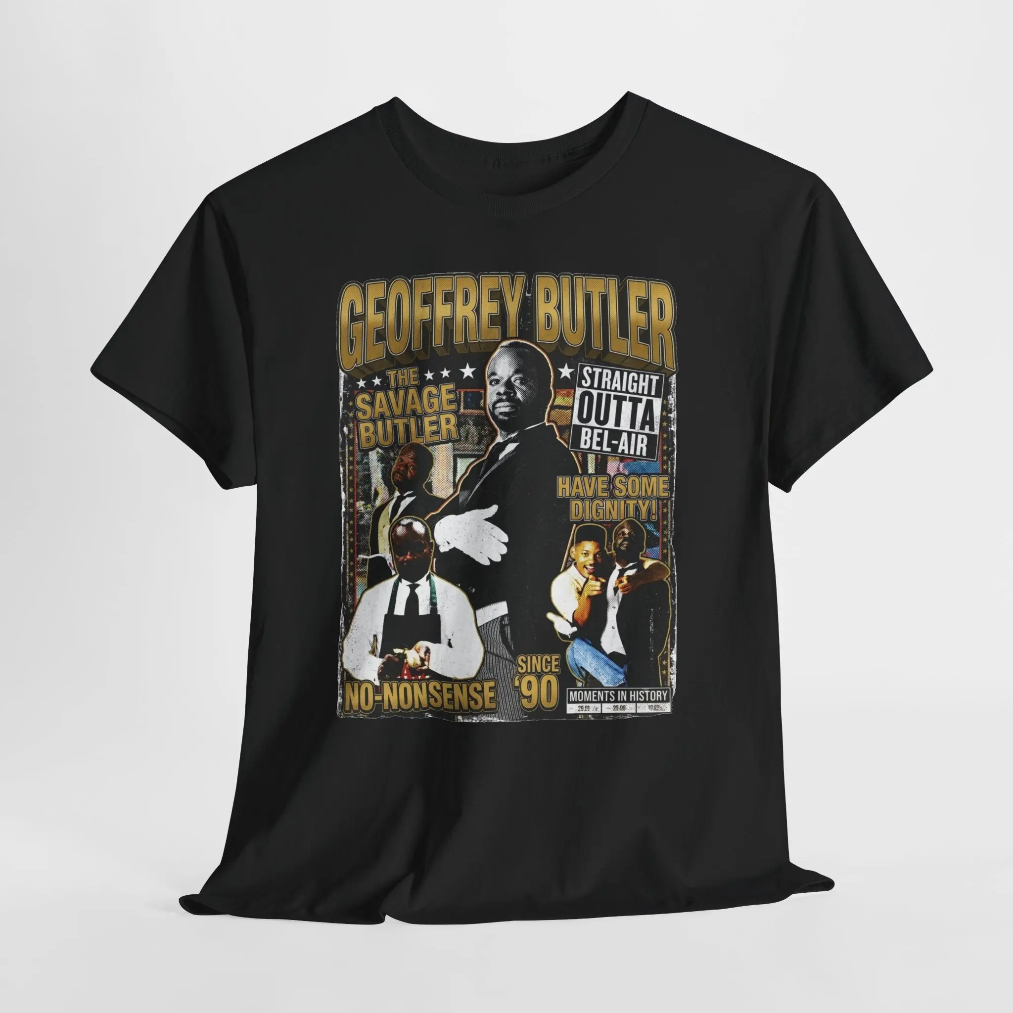 Geoffrey Butler Graphic Tee — "Savage Butler" Vintage Sitcom Tribute T-Shirt