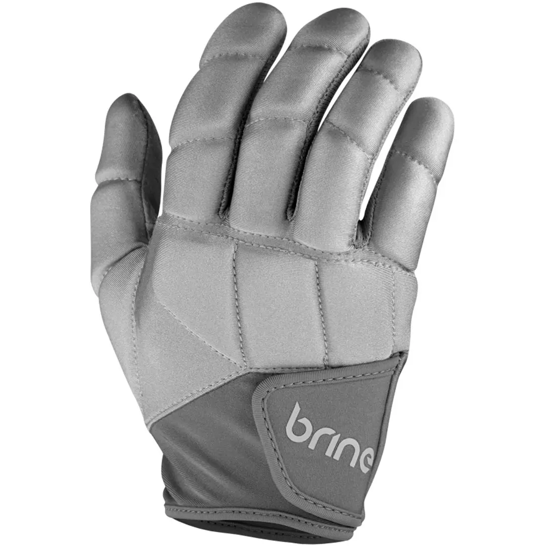 Brine Dynasty Female Adult Lacrosse Gloves, Sports & Outdoor Accessories with Angled Velcro Closure, Cropped Backhand, Adults, Dual Density Foam Covers, Knuckle Foam, Flexible Stretch