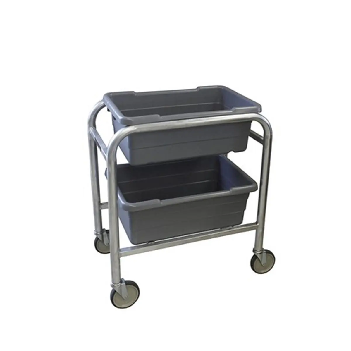 Aluminum Kitchen Trolley - 2-Lug Design Aluminum Carts, 33" h x 16.5" w x 28.5" l Home Improvement Building Supply Cart