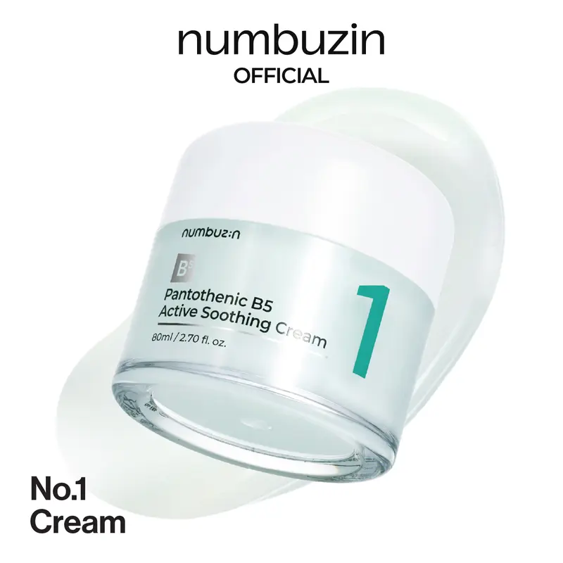 [numbuzin official shop] No.1 Cream | Pantothenic B5 Active Soothing Cream | 2.70 fl oz.