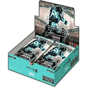 Bandai Union Arena TCG Kaiju No.8 Booster Box UA28BT 16 Packs English Edition Collectible Trading Cards for Collectors