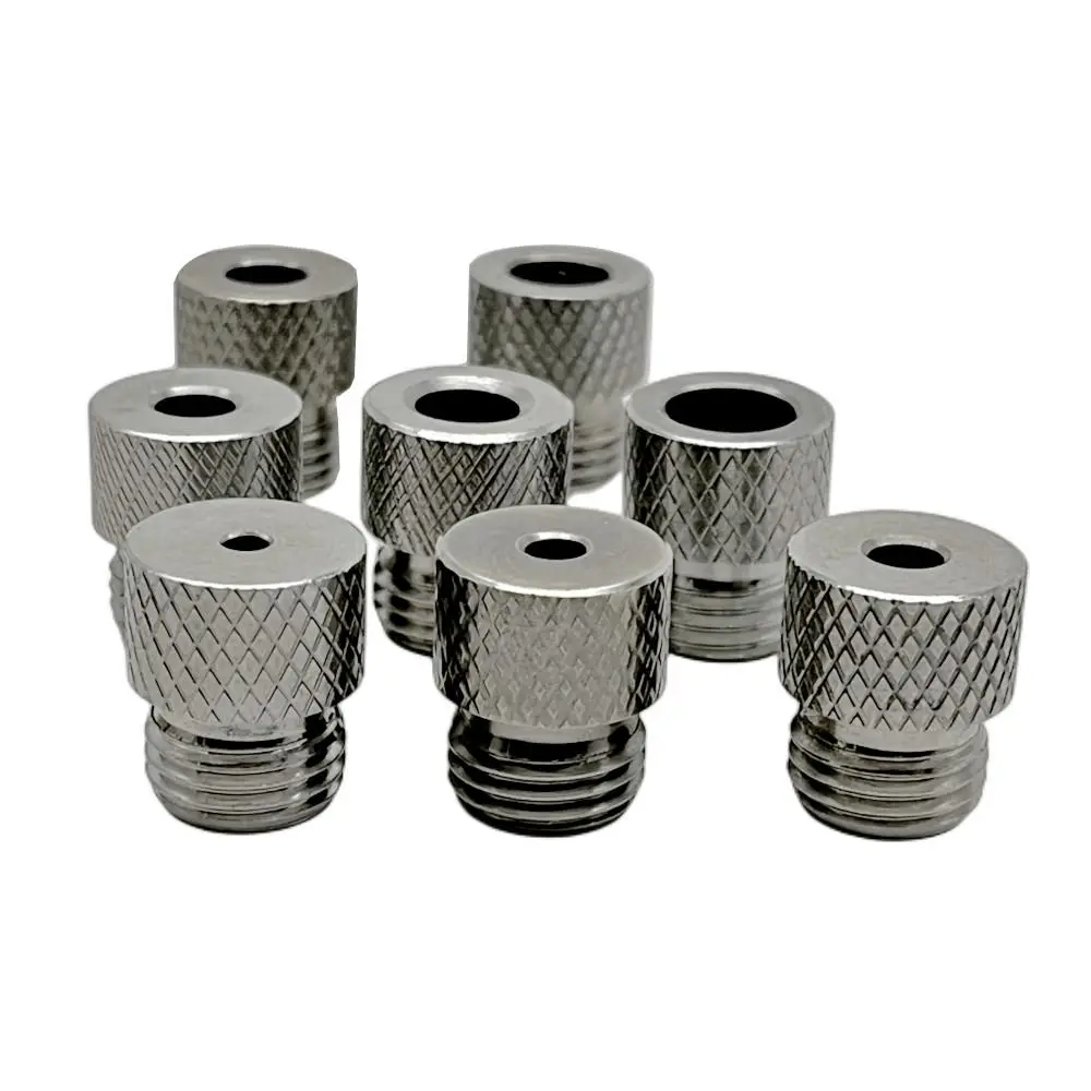 Stainless Steel Drill Sleeves, Woodworking Drill Guide Bushing for Drilling Locator Doweling Jig and Pocket Hole Jig, Power Tool Accessories