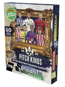 2025-26 Panini Pitch Kings Soccer Trading Card Box (Hobby International)