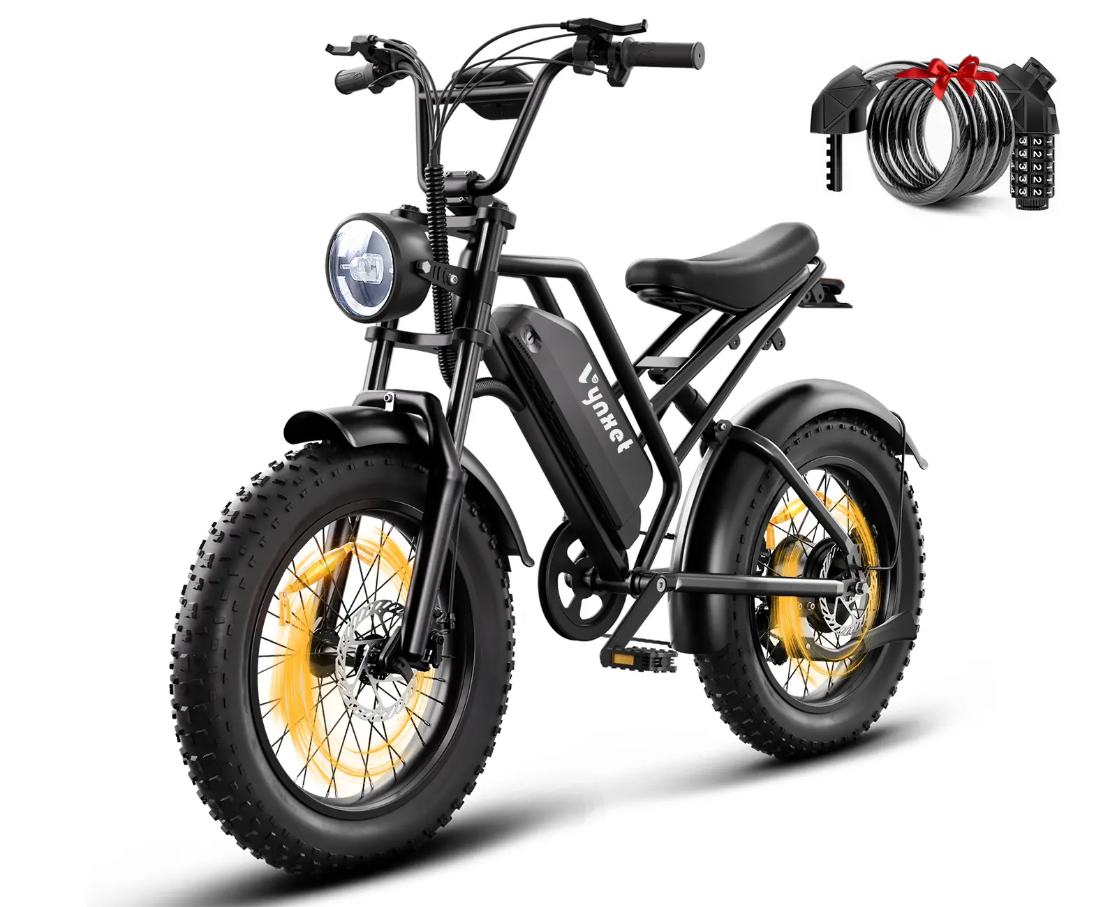 DXH Electric Bike Peak 1500W Powerful  Brushless Motor,48V 18Ah for Adults 60+ Mile | 32MPH Top Speed | Electric Motorcycle | All Terrain | Fat Tire | Electric Dirt Bike | G50