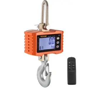 1000KG 2200LBS Aluminum Digital Crane Scale heavy Duty Hanging ScaleVEVOR Super Brand Day