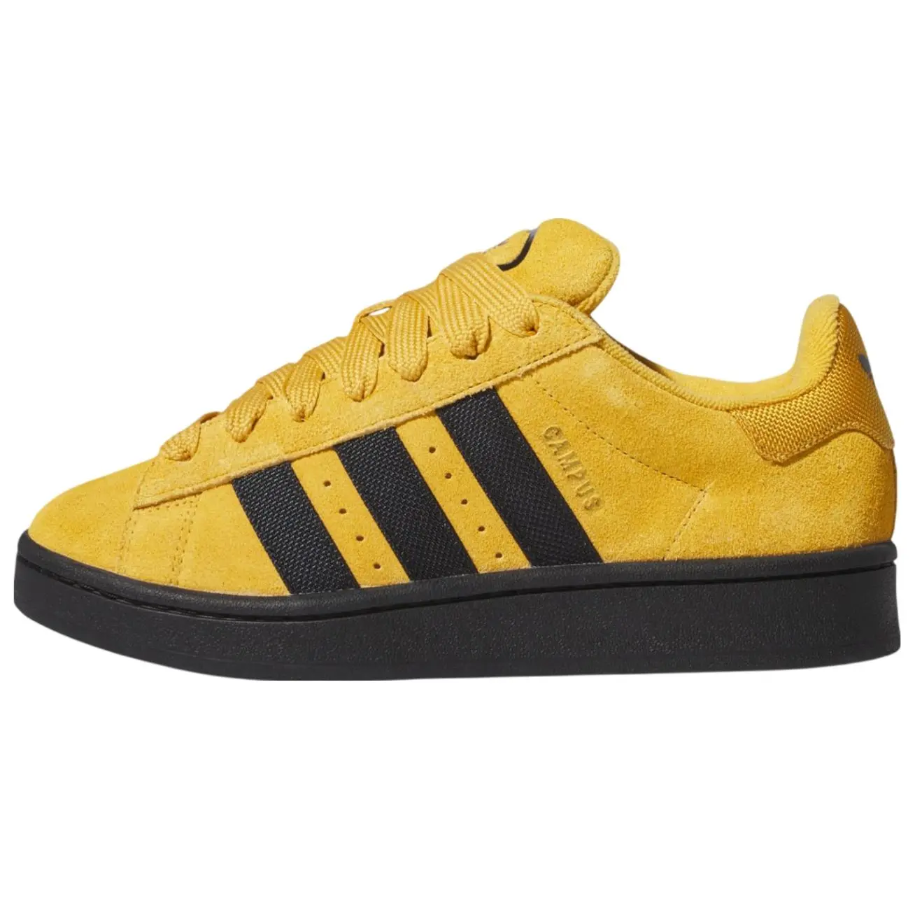 Adidas Campus 00s 'Prlvd Yellow Black' Men's Classic Low-Top Athletic Trainer, Retro Design Sports Shoe, Comfortable Fit Footwear, Durable Rubber Sole, Sports Shoes, Casual, Sneaker, Lace-Up, Walking Shoes, Hip Hop Style
