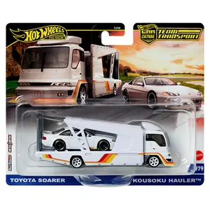 Hot Wheels Team Transport Toyota Soarer / Kousoku Hauler #79, 1:64 Scale, Diecast Model Car, Brand New Sealed