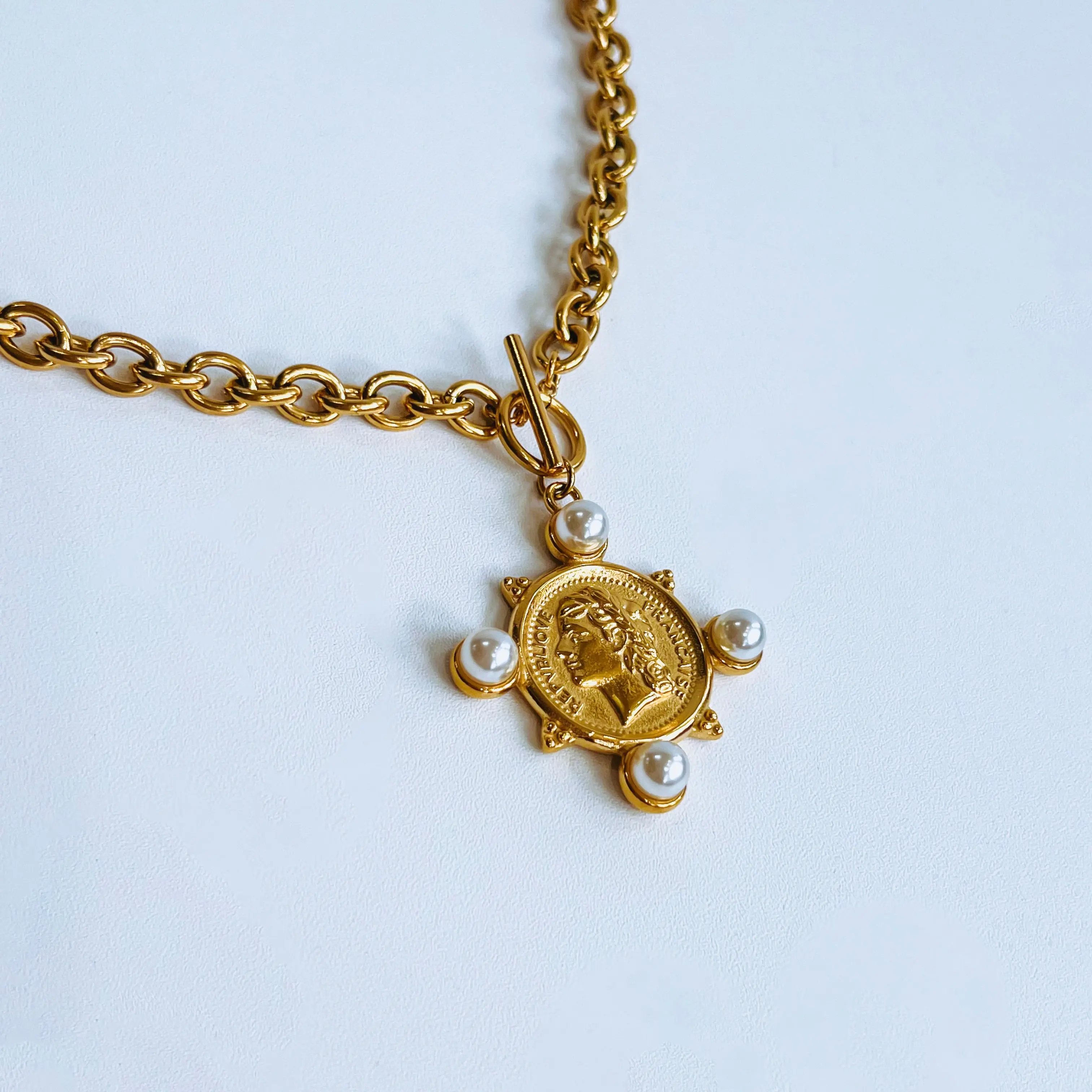 La Perla Coin Necklace