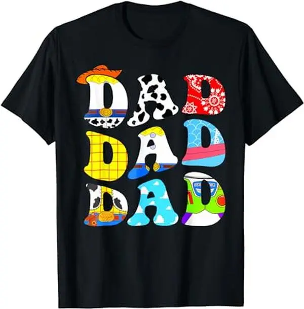 Toy Funny Story Dada Boy Dad Father's Day Tee for Mens T-Shirt