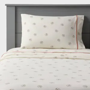 Full Basketball Kids' Cotton Sheet Set - Pillowfort