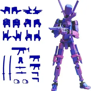 13 Articulated Joints Movable 3D Printed Third Generation DIY Assemble Collectible Desk Ornament Lucky Action Figure Home Decor