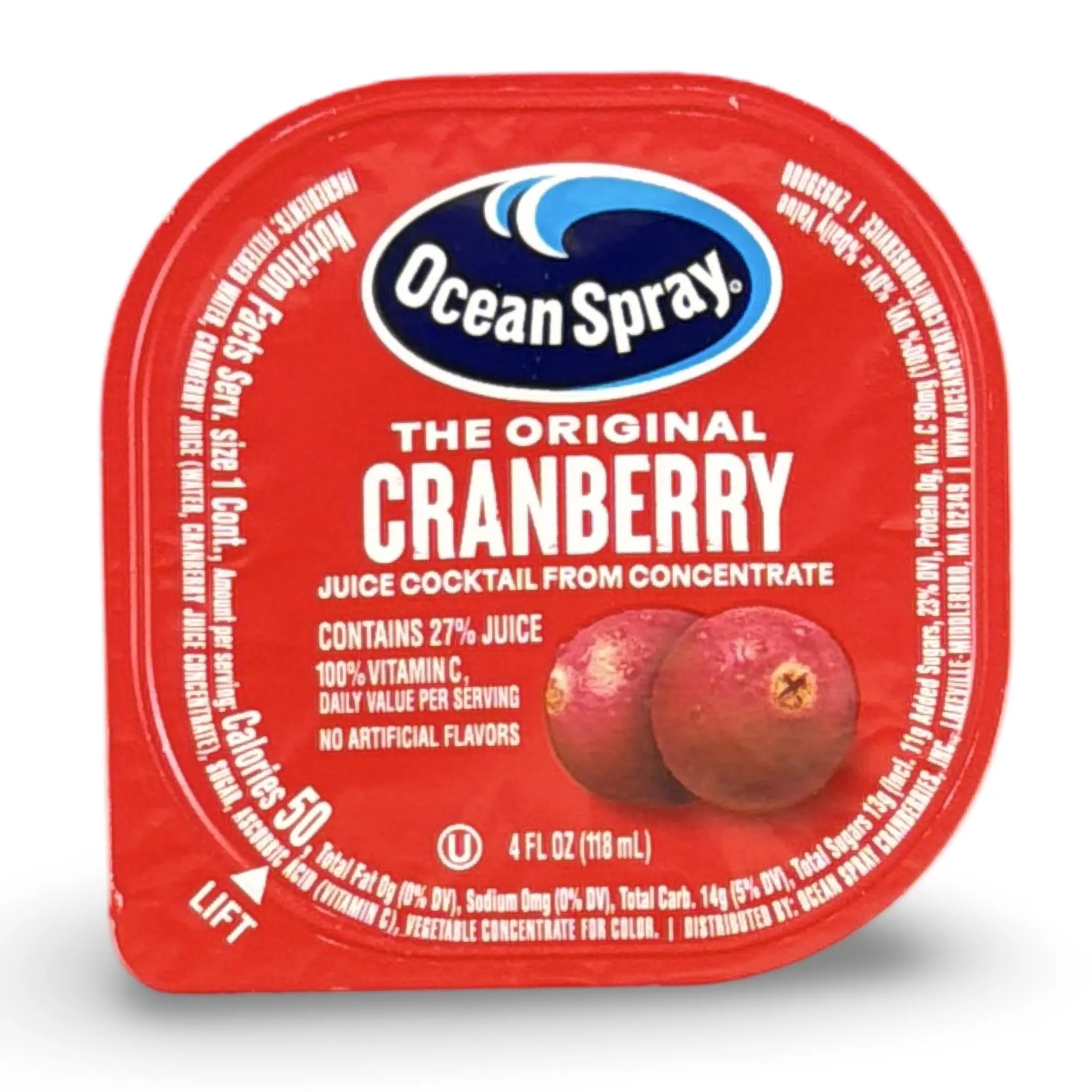 Ocean Spray Ocean Spray Cranberry Juice Cocktail Mini To Go Cups, 24 Pack