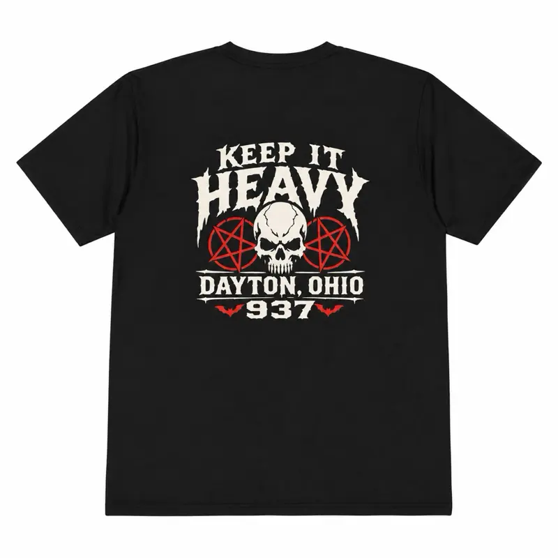 Keep It Heavy Customizable Metal Community Tee