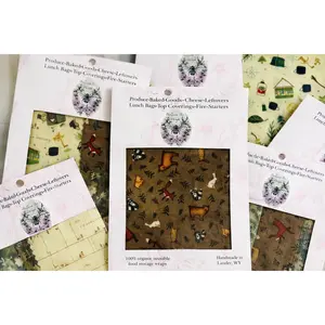 Lets Wander Collection- Handmade Beeswax Wraps