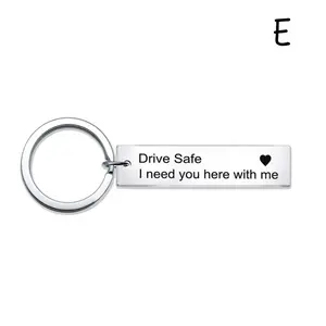 Funny Stainless Steel Keychain Gift for Him, Romantic Present, Unique Fun Accessory for Boyfriend Husband, Perfect Gag Gift Idea, Stylish Keychain