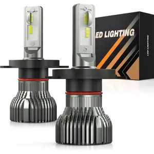Nilight 9003/H4/HB2 LED Headlight Bulbs E20 Series 50W 10000LM 6000K IP67 | 2 BULBS