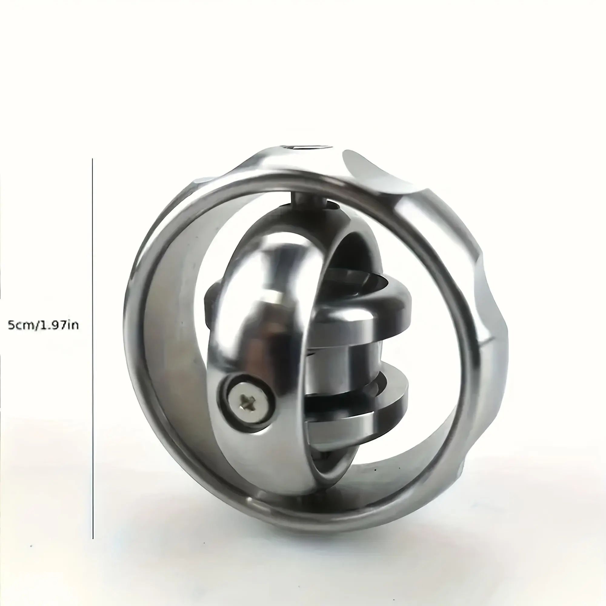 Metal Gyro Fingertip Gyro Decompression Toy Rotating Balance Wheel Black Technology Three-Axis Precision Fingertip Gyro