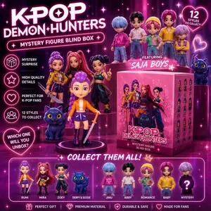 K Pop Demon Hunter Surprise Blind Box / Toy Gift Set / Huntrix Blind Box Toy Figure