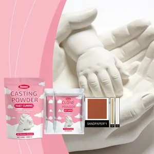 Hand Mold Powder DIY Set, Resin Molds Hand Model Flower Vase Pottery Multi-Purpose Plaster, Craft Kit for Home Decor & Art Projects, Decorative Items, Craft Supplies