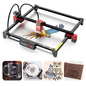 CK1-20W High-Power Laser Engraver Machine Laser Cutting Machine - Precise Cutting For Wood, Leather, Metal, Ceramic, Plastic, And Stainless Steel