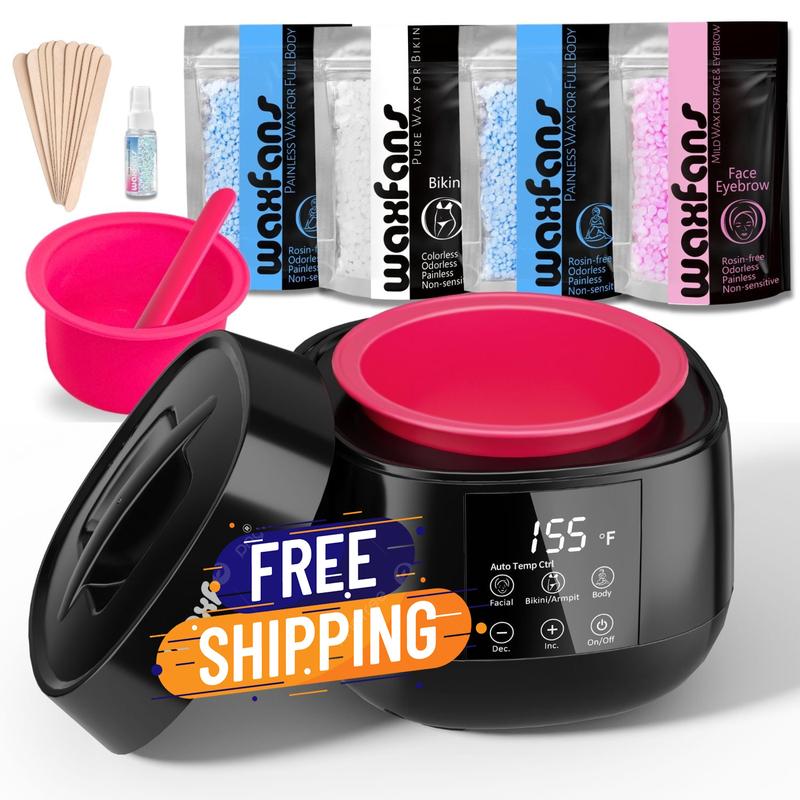 Waxing Kit, at Home Waxing Kit for Women,Wax Machine for Hair Removal