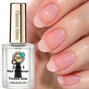Tinovo Uno 5-IN-1 Nail Hardener - Quick Shine for Dull, Dry, Uneven Nails, Multi-Use Polish for All Nail Types, Nail Care, Nail Care Solution, Nail Polish, modern Nail Polish durable Nail Polish