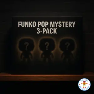 Funko Pop Mystery 3-Pack | Surprise Vinyl Figure Bundle for Collectors – Sealed Random Pops