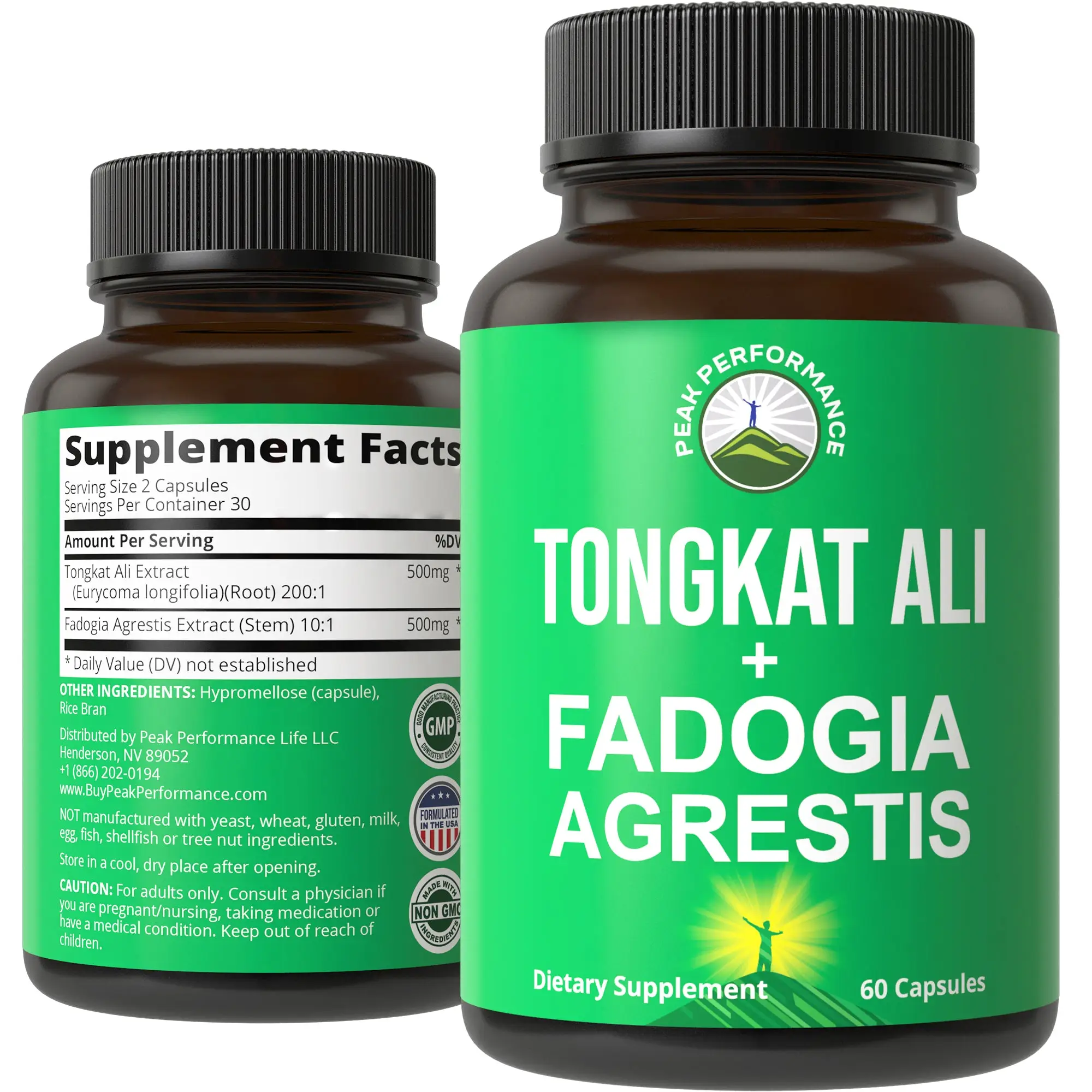 Tongkat Ali + Fadogia Agrestis Capsules