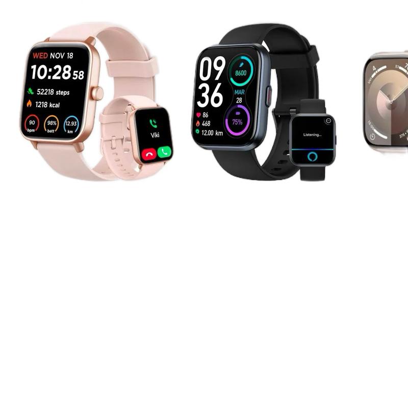 Bluetooth Call Smart Watch Waterproof Fitness Tracker for Android & iOS - 2.0-Inch TFT Display, IP67 Waterproof, 350mAh Lithium Polymer Battery, 100 Sports Modes