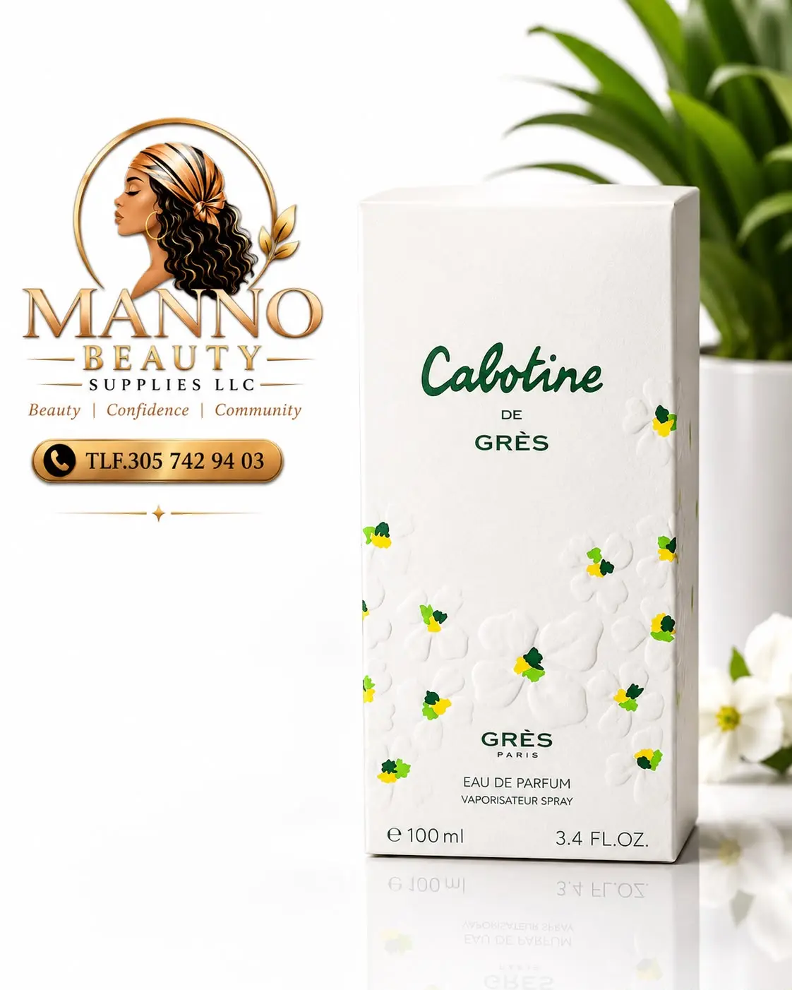 Manno Beauty Cabotine Unisex Fragrance