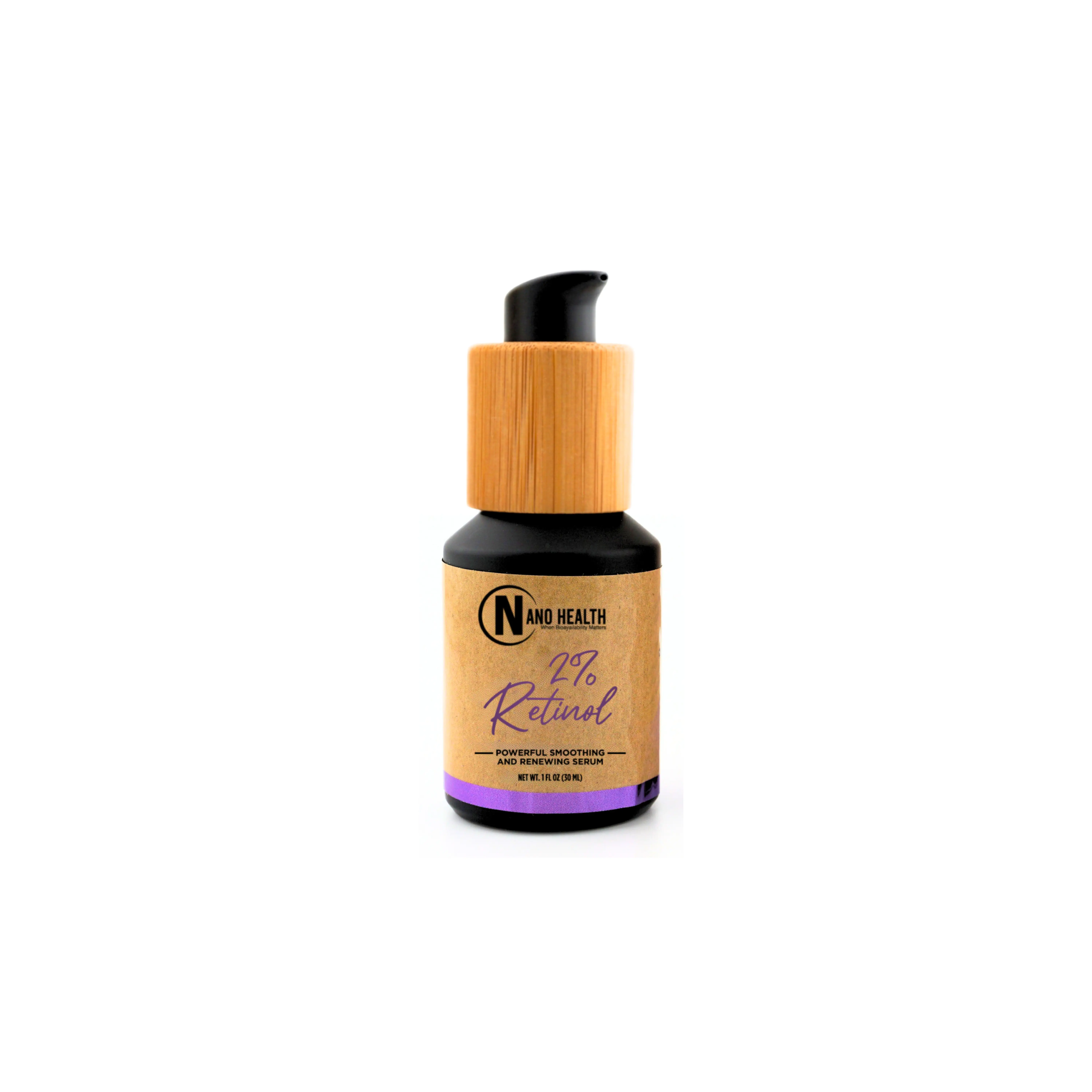 Nano Retinol 2% Skincare Serum, Anti-Aging Facial Serum for Fine Lines & Texture Improvement